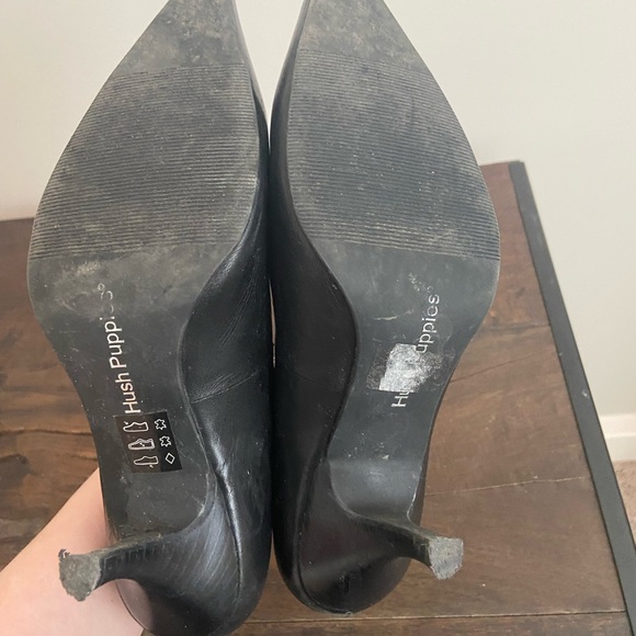 Hush puppies leather pumps - Picture 2 of 3